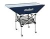 Molten Foldable Ball Basket, Flat, Low Back, Navy, BK0032-N
