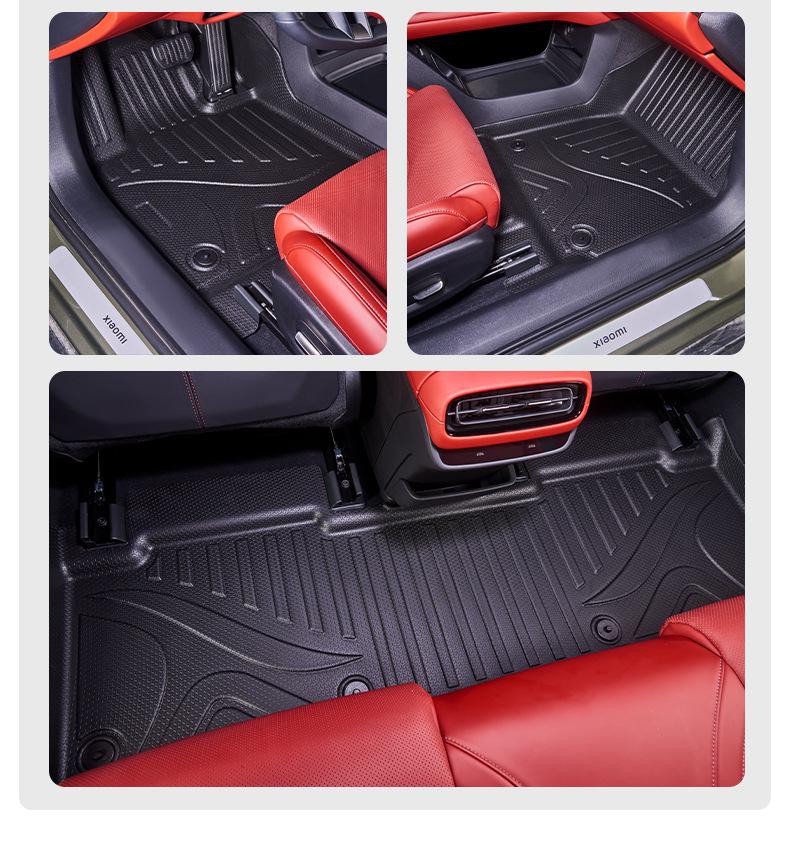 Changan CS75/CS55/Yidong PLUS 360° TPE Galaxy Car Floor Mats: Wear-Resistant & Durable.