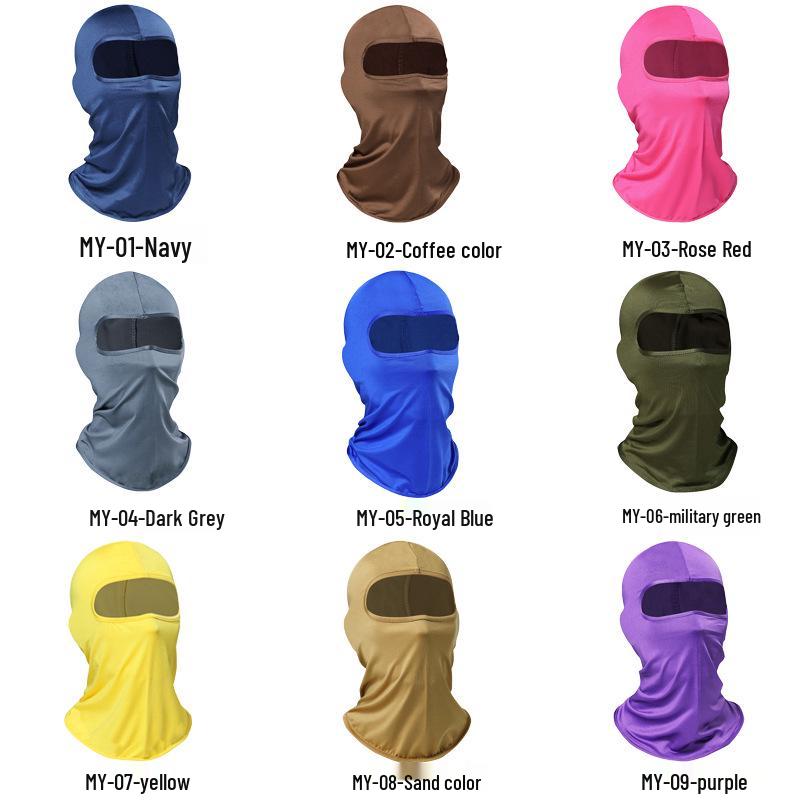 Cycling Windproof Sun Protection Headgear Face Mask Scarf Hat
