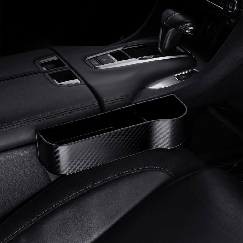 Car Seat Crevice Gaps Storage Box Seat Organizer Gap Slit Filler Holder For Wallet Phone Cigarette Slit Pocket Car Storag Box