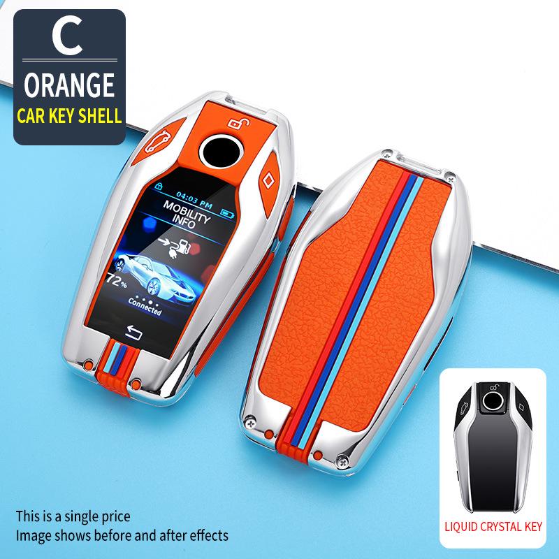 Compatible Key Case for BMW 7 Series 730li/740, 5 Series 535LE, 6 Series GT, X3/X5/X7