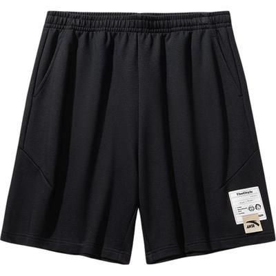 Bequeme Einfache Vielseitige Lässige Shorts Herrenshorts Schwarz 952528307-3