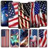 Phone Case Cover for Samsung Galaxy S26 S25 S24 S23 S22 S20 S21 FE Ultra Plus S25 Edge 5G Soft TPU American United States Flag