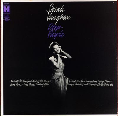 LP Record SARAH VAUGHAN  Deep Purple HS11318 Harmony 1969 US Jazz Used