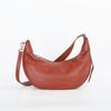 Bag First-layer Cowhide High-quality Niche Casual Croissant Genuine Leather Women's Large-capacity Cross-arm Dumpling