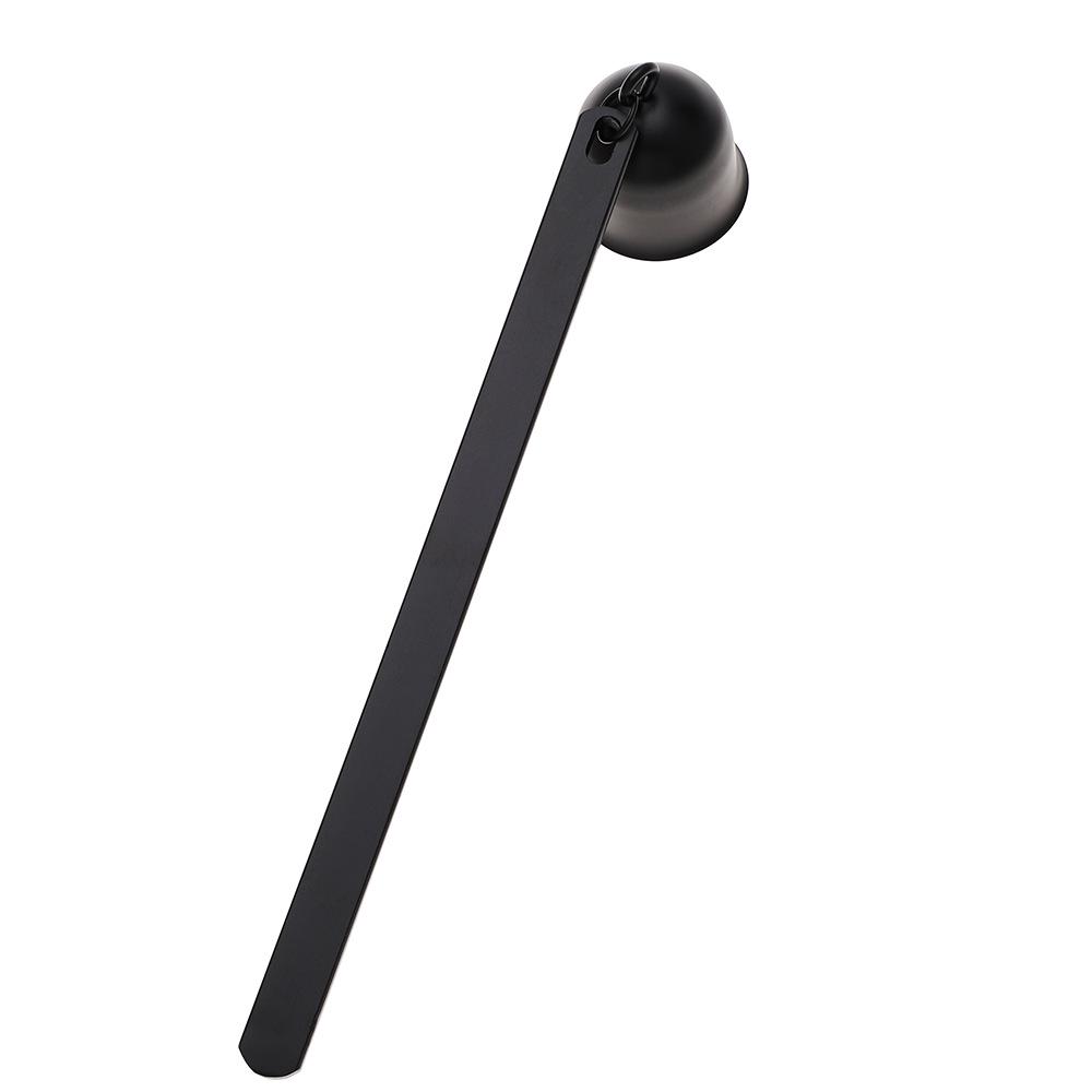 Kerzenlöscher und Schere aus Edelstahl Schwarz Aromatherapie-Werkzeug 4-teiliges Set