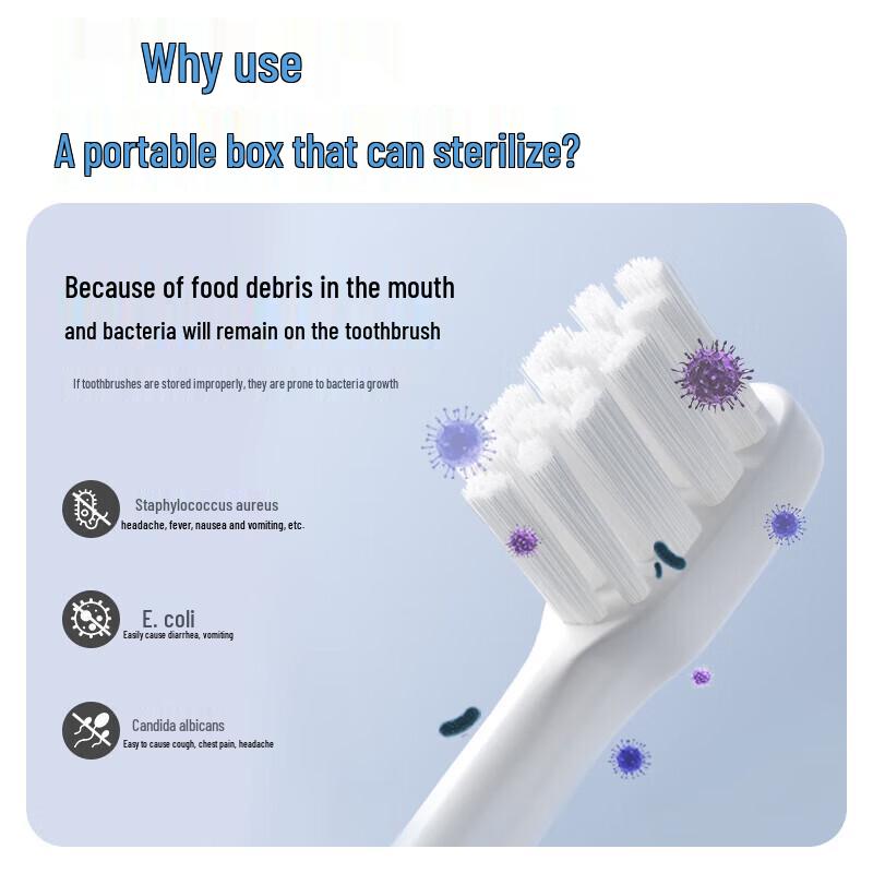 Baier Smart Sonic Electric Toothbrush Series CN plug (adapter included)