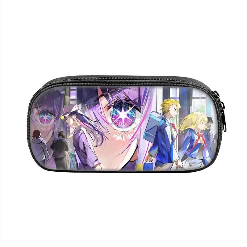 Oshi No Ko Kids Pencil Case With Large Capacity For School Storage And Stationery Organization