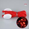 1 Pair New LED Shoelaces Luminous Flashing Shoe Laces Disco Party Light Up Glow Nylon Strap 120cm Luminous Round Flash No Tie