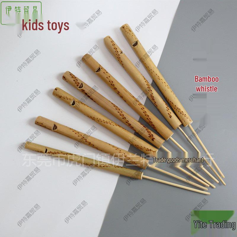 Simulated Bird Call Bamboo Flute - Children's Musical Toy from Thailand