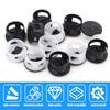 2/4Pcs Dust-proof Camera Lens Protect Cover Adjustable Light Shielding Sticker  Bright Environment