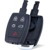Sleutelloze Toegang Sleutelbehuizing Vervanging voor Volvo C70 C30 S40 V50 5 Knoppen KR55WK49259, Alleen een Sleutelbehuizing