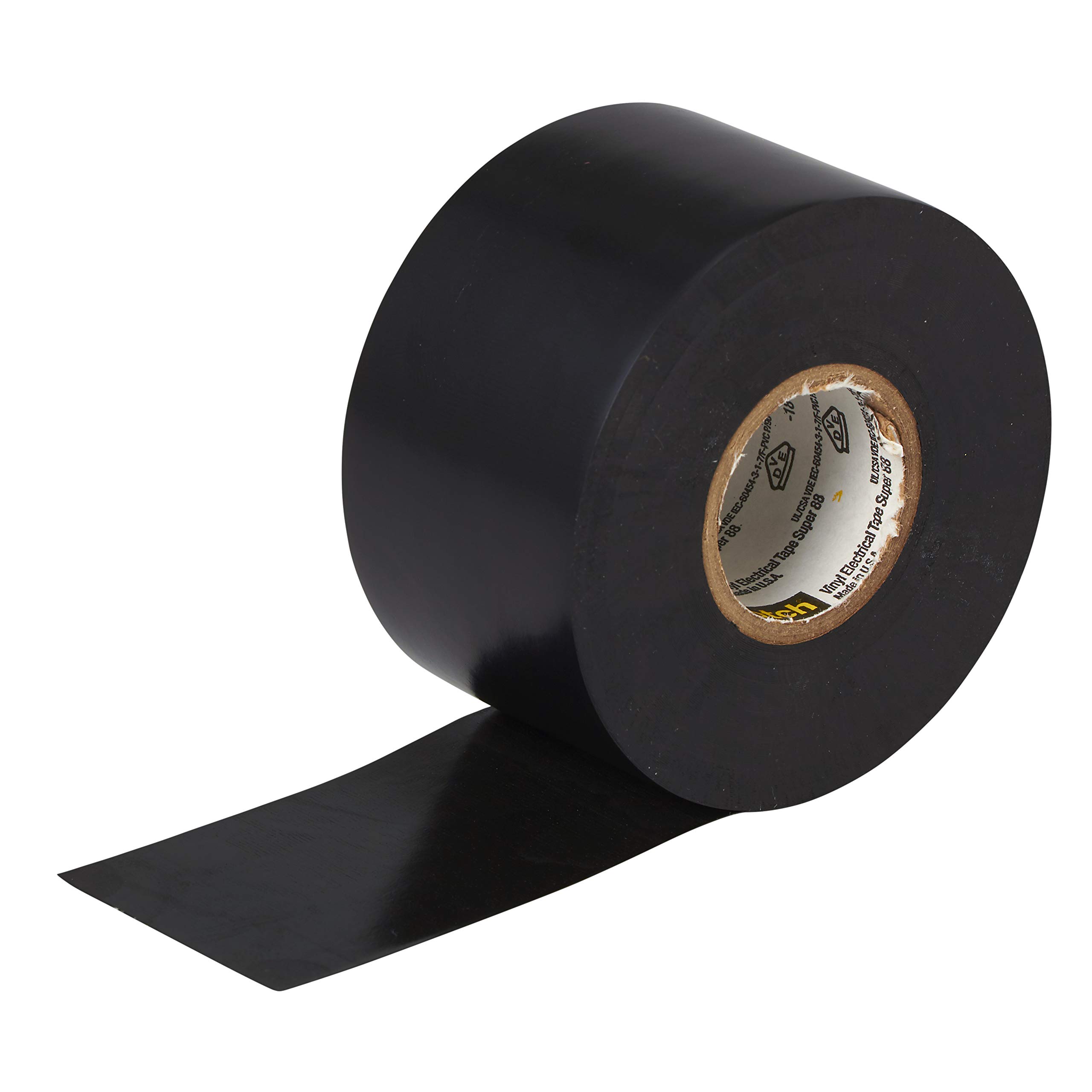 

3M Scotch Super 88 Harness Tape Black Electrical Insulation 38mmX0.22mmX13m чорний