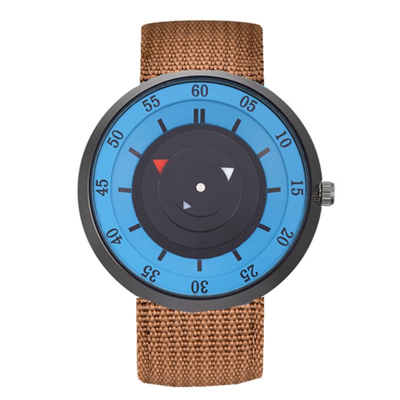 Reloj Hombre Original Brand Boys Watches Men Students Fasshion Nylon Band Design Watch Black Relogio Masculino Montre Homme