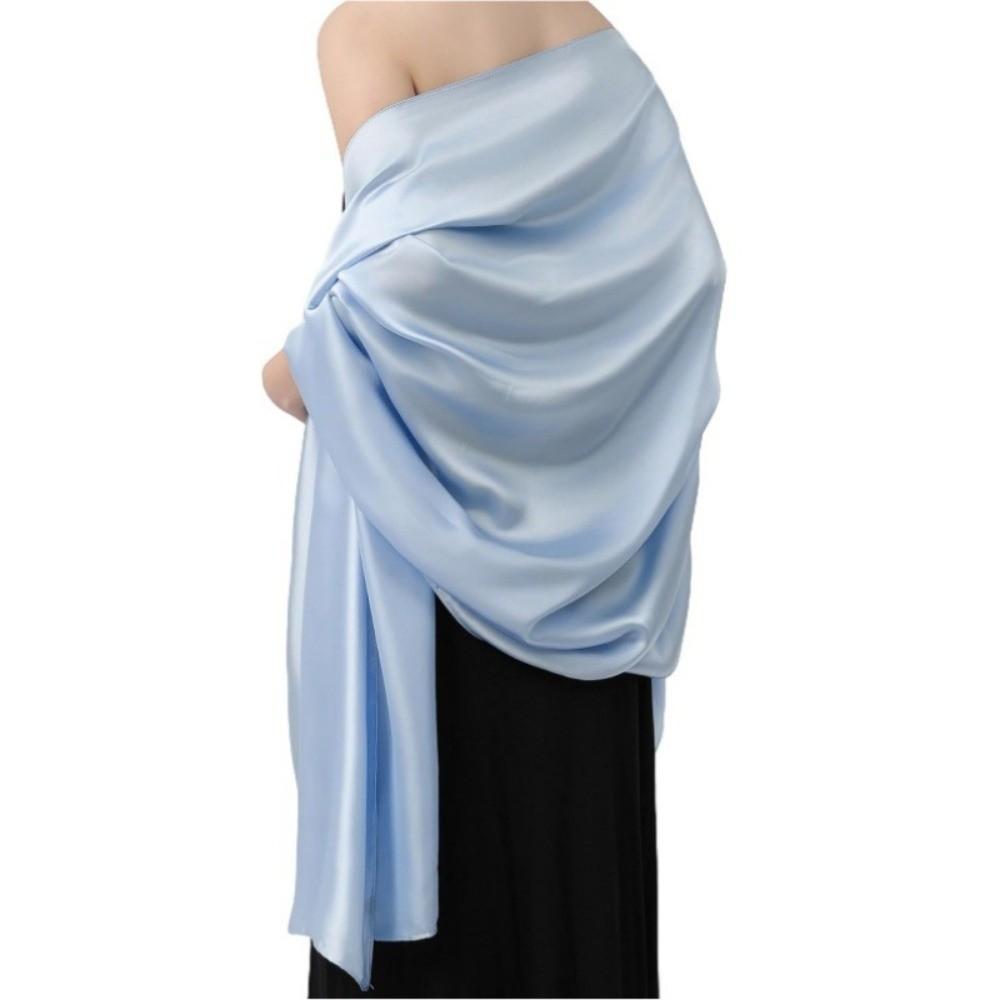 Fashion Soft Chiffon Women Chiffon Shawl Wraps Lightweight Elegant Wedding Party Shawl Long Evening Shawl Lady