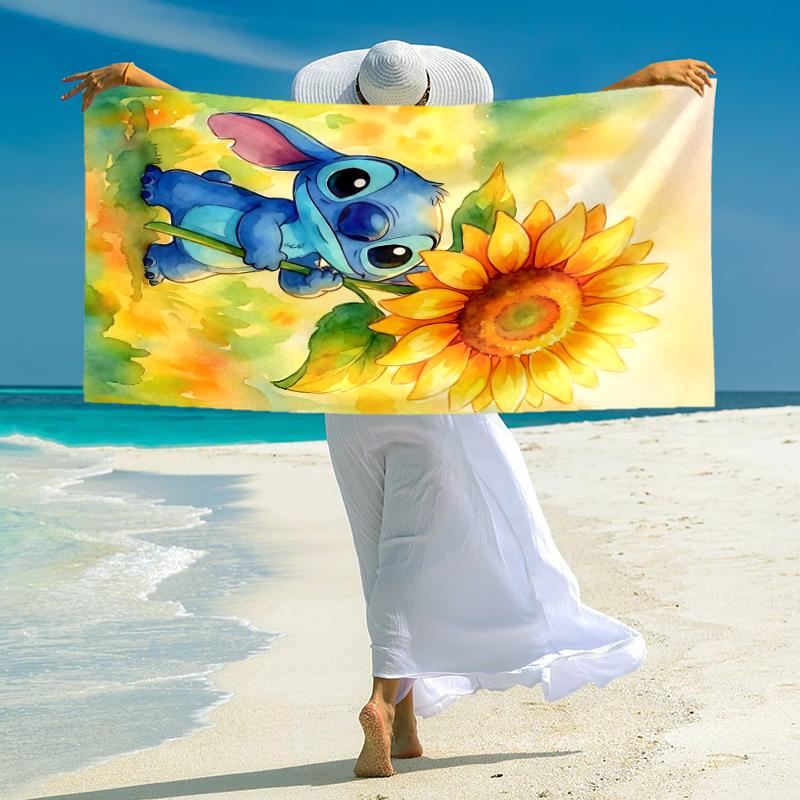 Mcqueens Adventure Towel Large Quick-Drying Microfiber soft S-Square Pants-s Beach Towel for Travel Fitness Bathing Camping. 0730s110