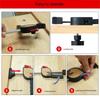 Woodworking Table Clamp 19mm Mortise Tenon Manual Auxiliary Fixator Tool For Woodworking Projects Easy to Install