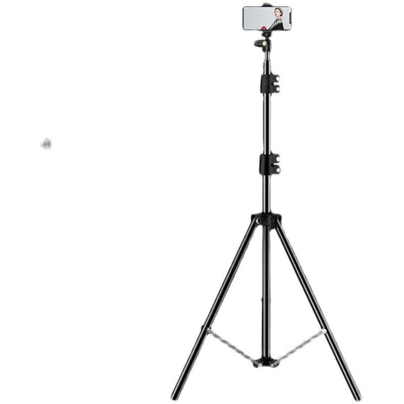 Multifunctional Phone Holder: Bluetooth Remote Selfie Stick & Floor Tripod for Live Streaming