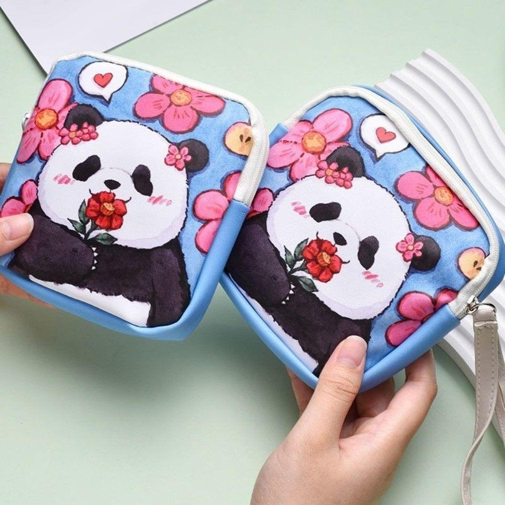 Large Capacity Sanitary Pads Bag Waterproof Coin Purse Portable Makeup Bags for Women