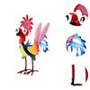 Chicken Figurine Chicken Decor Creative Garden Ornament for Patio Lawn Home