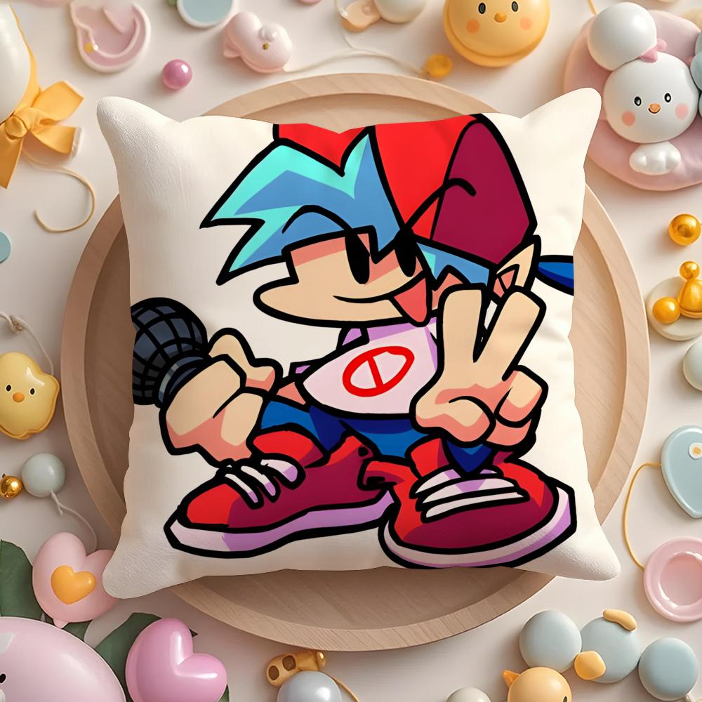 

Game Friday Night F-Funkins Cushion Cover Home & Car Multi-Scene Pillow Cover - Reversible, Soft & Durable for Daily Use 30cmx30cm