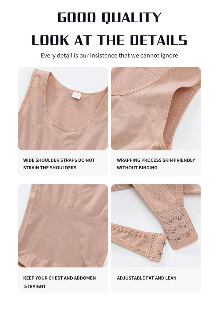 European & American Style Shaping Thong Bodysuit: Wide Strap, Tummy Control, Open Crotch, Butt Lifting, Strappy Bra, Bust Support