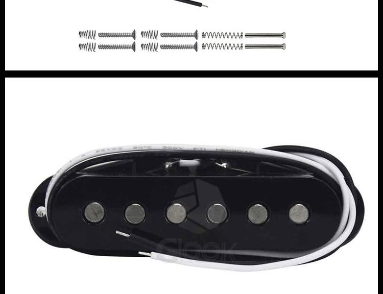 Single-Coil Pickup Electric Guitar Alnico 5 Flat-Pole Accessory