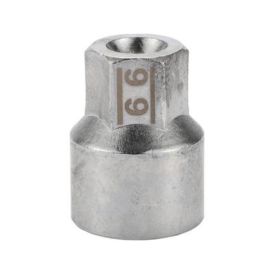 ABSOPRO Jant Kilit Somunu Vida Somun Sökücü Anahtarlı Porsche ve Macan ile Uyumlu #66, 9/10" Çap, 20 Noktalı Hırsızlığa Karşı Soket, Boxster, 911,