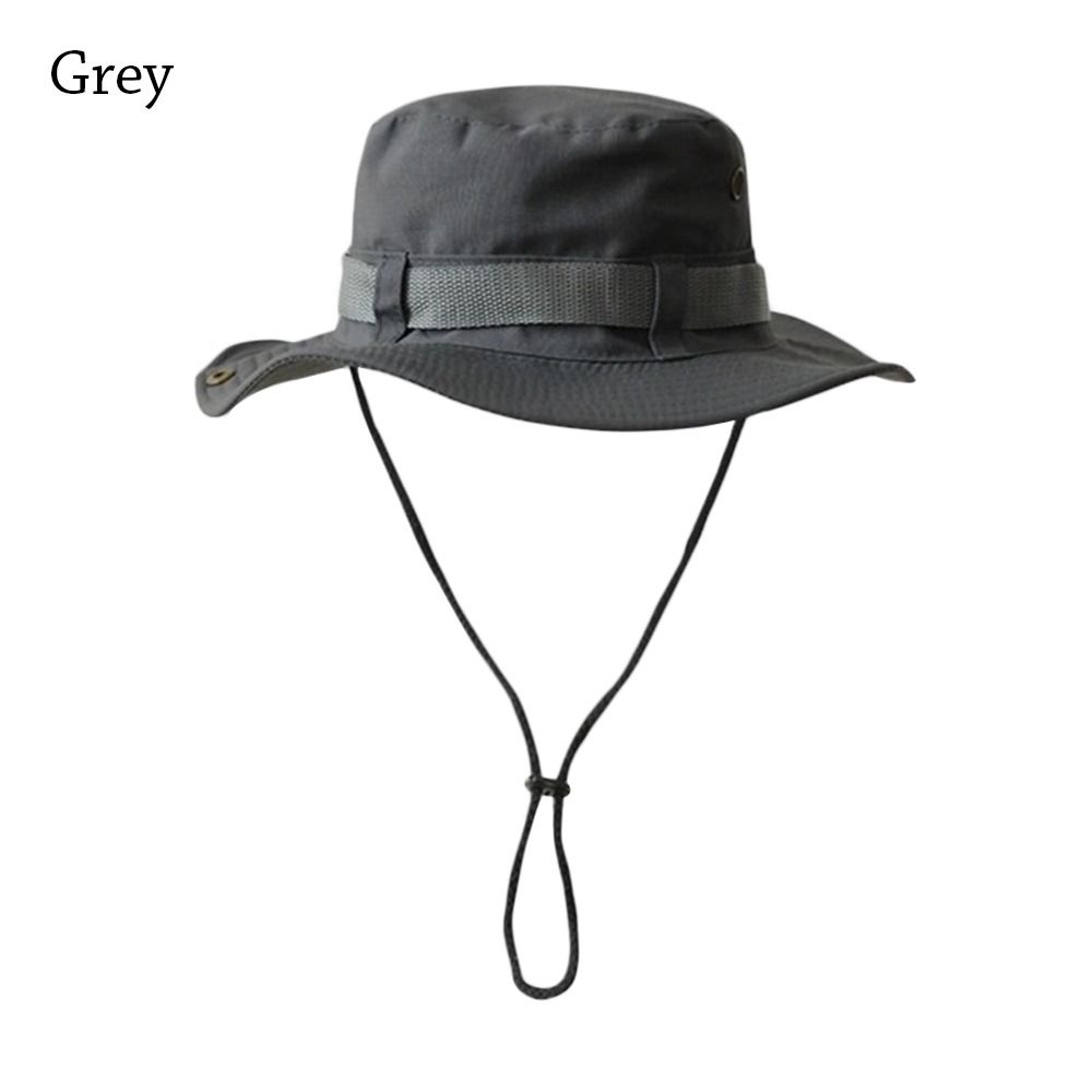 Breathable Bucket Hat Anti-UV Sun Hat Summer Fishing Cap  Camping Hiking