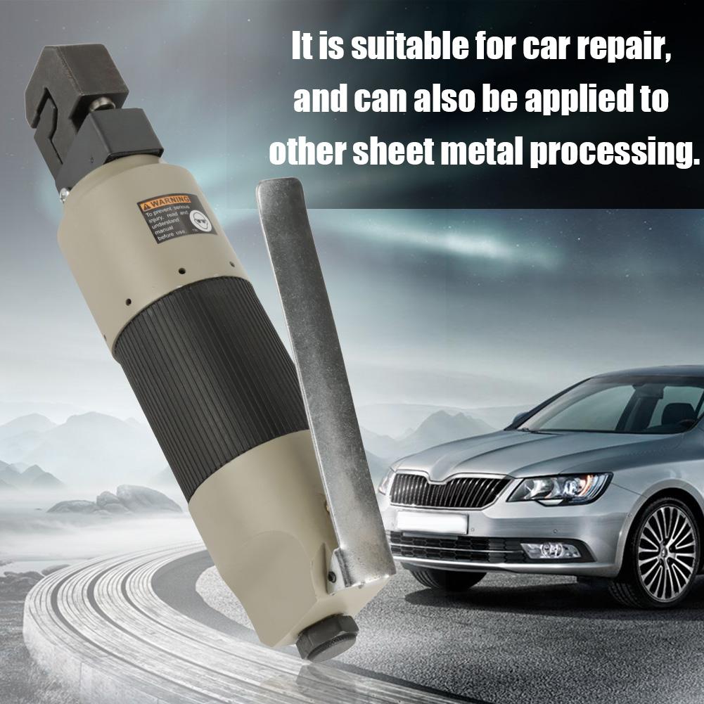 Poinçonneuse pneumatique pour tôle Poinçonneuse à air pour trous Outil de poinçonnage de brides avec connecteur