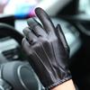 Black Full Finger Mittens Punk PU Leather Gloves Fashion Driving Gloves  Outdoor