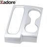 Car Center Console Gear Shift Box Panel Cover Trim For Hyundai Santa Fe    Carbon Fiber Interior Molding Accessories