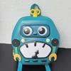 Cute Eggshell Backpack With Robot Print Design For Daily Daycare Children Use