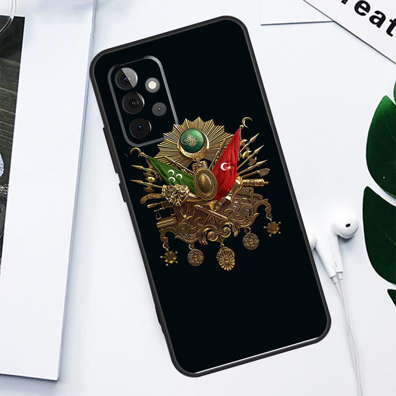 Coat of Arms of Ottoman Empire For Samsung Galaxy A52 A22 A32 A54 A34 A14 A55 A35 A15 A53 A33 A13 A05 A06 A16 Phone Case