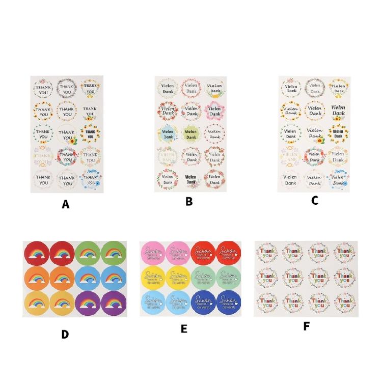 Multipurpose Strong Adhesive Sticker Labels For Product Labeling File Sorting Heavy Duty Coated Paper Office Essential
