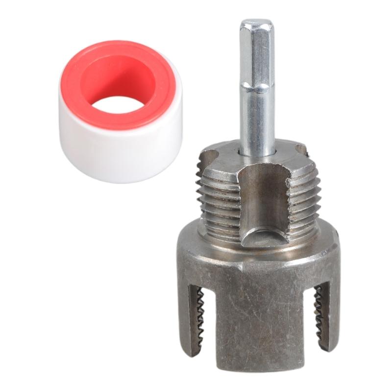 1/2inch 3/4inch Internal External Pipe Threading Tool Pipe Thread Cutting Mold For Home Pipe Thread Repair Accessories