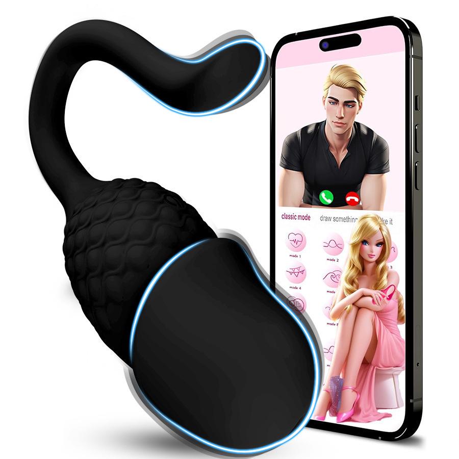 Estimulador Clitoriano Controlado por App: Juguete sexual para adultos para mujeres, portátil, insertable, con vibración potente