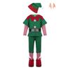 2026 Boys Tops Set Child Christmas Gift Carnival Party Dress Kids Halloween Elf Cosplay Costumes Suit Baby Girls Clothes Sets