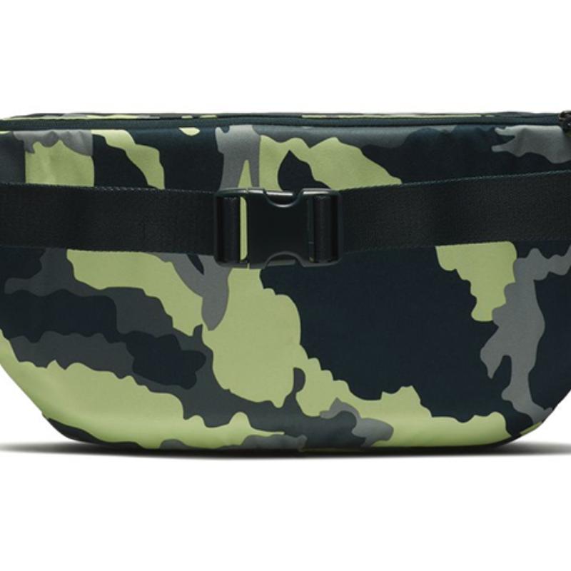 Nike Polyester Fanny Pack Regular Unisex Camouflage Green Casual BA5795-372