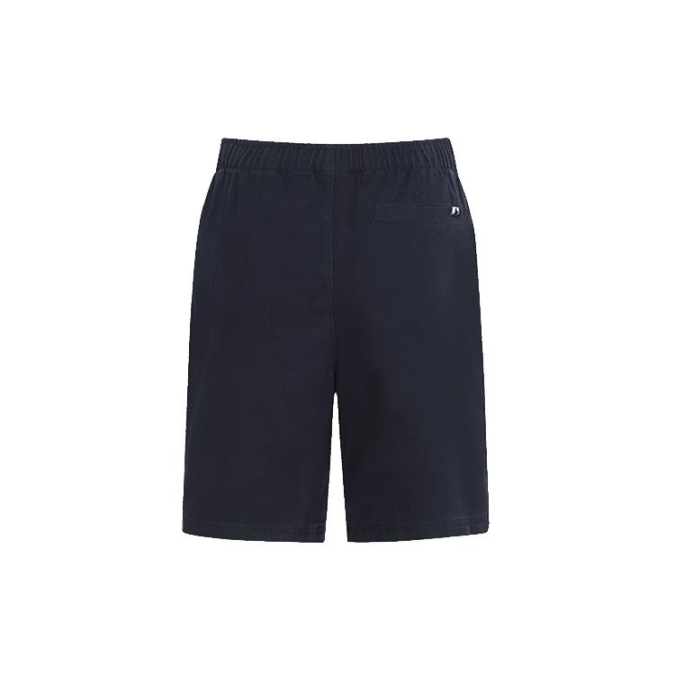 MLB Small Logo Embroidered Cotton Lace-Up Shorts Unisex Shorts Navy-Blue 31SM02031-07N