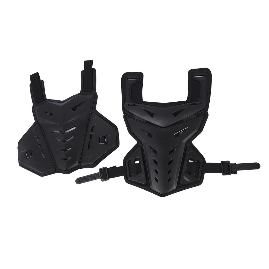 Motorcycle Armor Vest Double Protection Lightweight Adjustable Size PE Shell Shock Absorbing Cotton