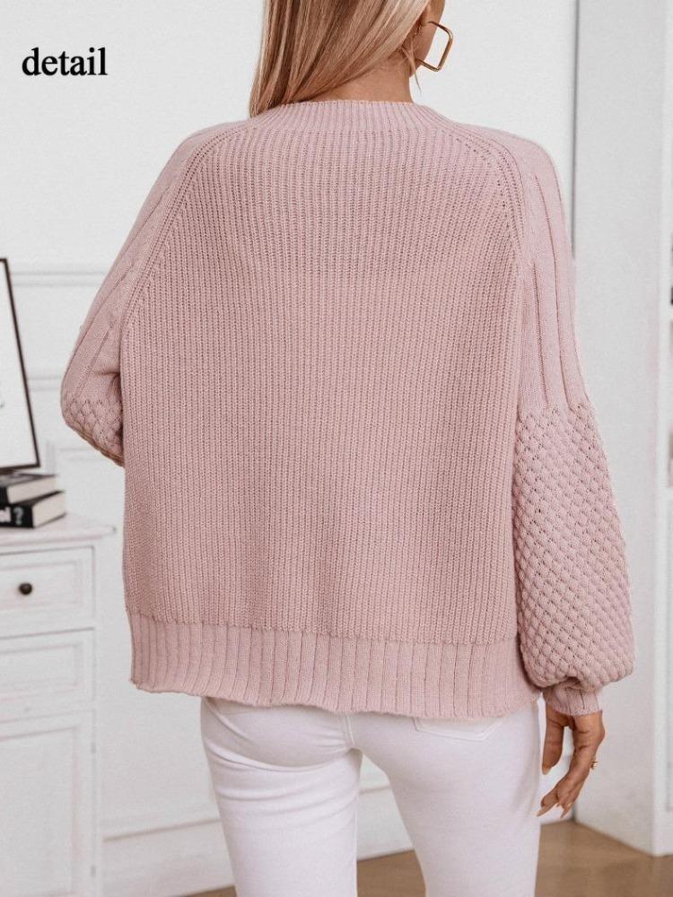 Women Casual Soft Cable Knit Long Sleeve Open Front Solid Button Sweaters Cardigans Lightweight Winter Fall Outwear