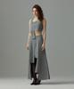 Meuameu Wool Patchwork Skirt