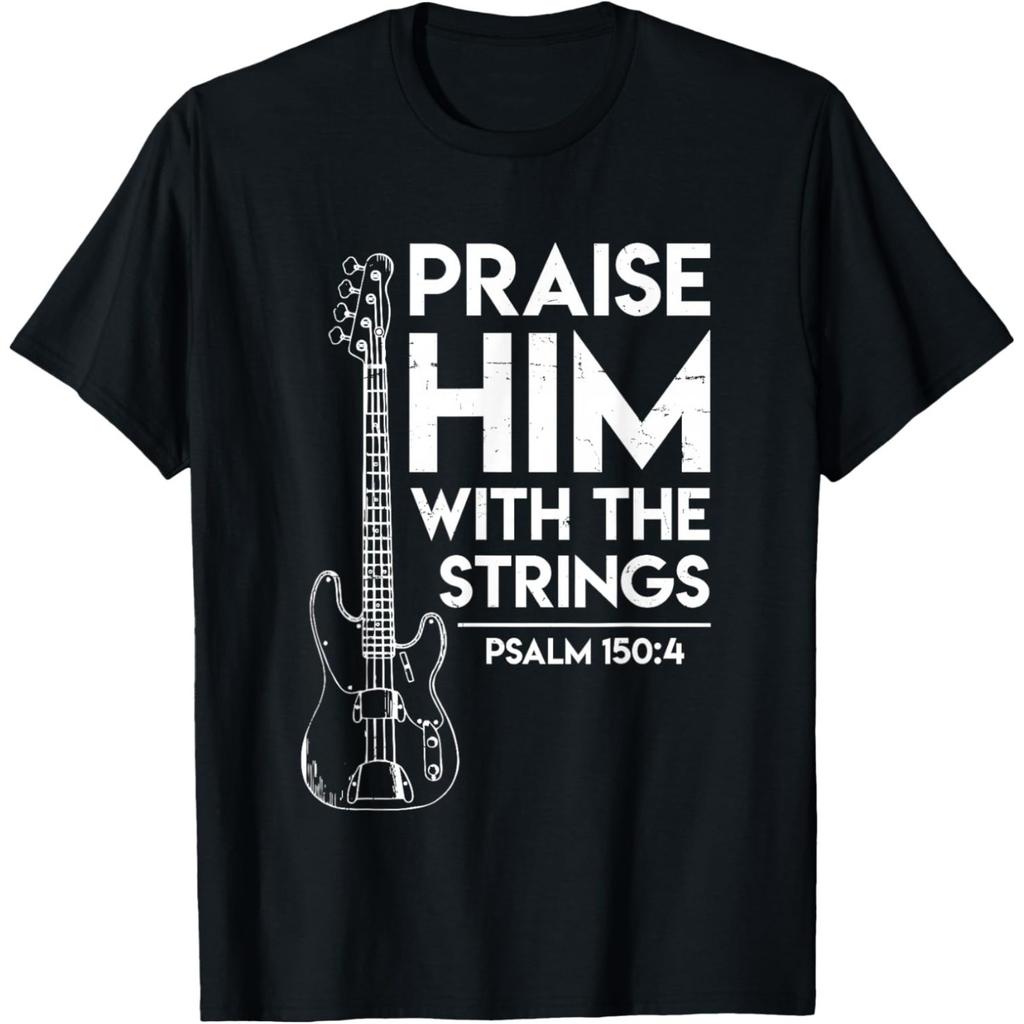Vintage Bass Clef Players Bassist Musicians T Shirts Great Gift Idea for Christmas Guitar Humor Tee Short Sleeve Loose Clothing
