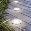 Low Voltage Landscape Lights LED Well Lights 3W 12V-24V in Ground Light Waterproof Floor Driveway Deck Step Outdoor Spot Lights