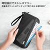 Simple Passport Case RFID Blocking Passport Cover with 12 Large Travel Document Strap for Overseas Travel Business Unisex Black [OwnestX]