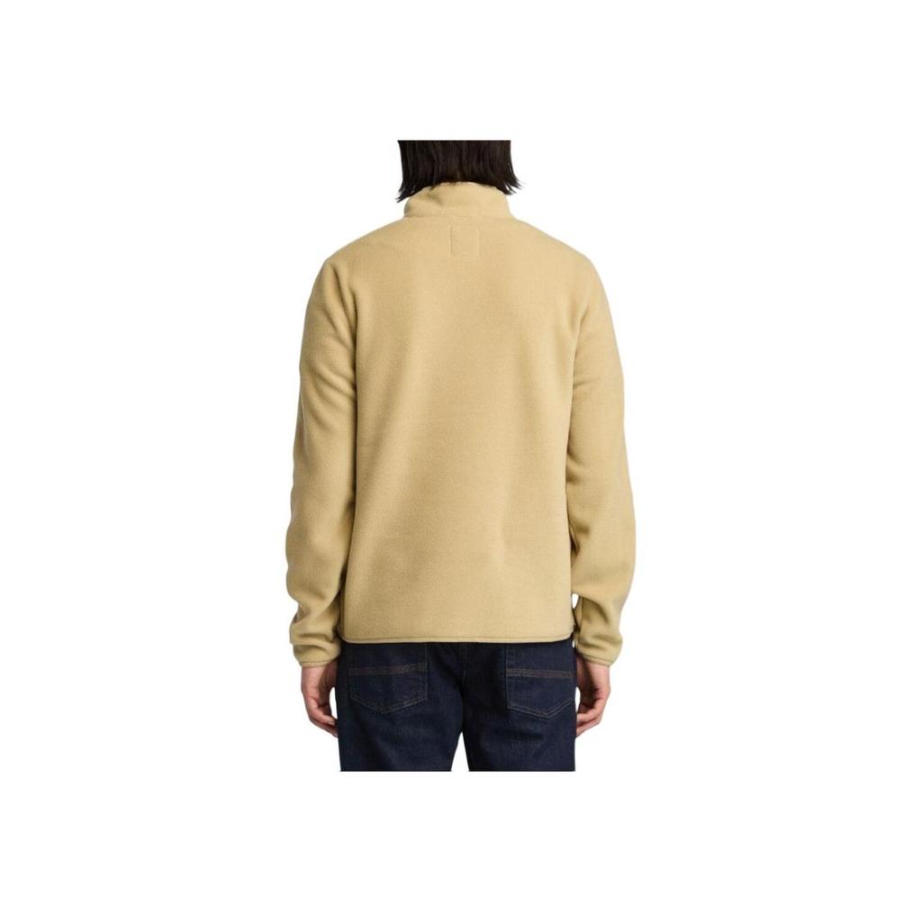 Timberland Outdoor Casual Slim Fit Fleece Long Sleeve Knit Shirt Men Tops Licorice-Yellow A44VP-DH4
