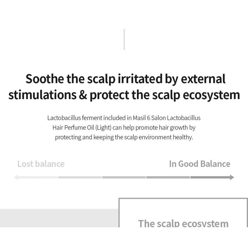 MASIL - 6 Salon Lactobacillus Hair Perfume Oil Light