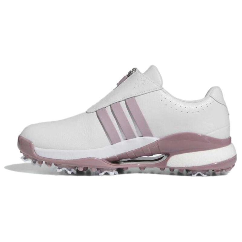 Adidas Tour360 Cushioning Wear-Resistant Low-Top Golf Shoes Women's Purple White Sneakers IG8122