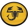 4pcs Hot sale Abarth 56mm logo car emblem Wheel Center Hub auto Rim refit dust-proof badge covers sticker styling accessories